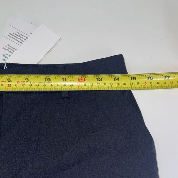 🔥 Lilly Pulitzer travel trouser upf 50+ Black Chinos Sz 2 New - Picture 4 of 13